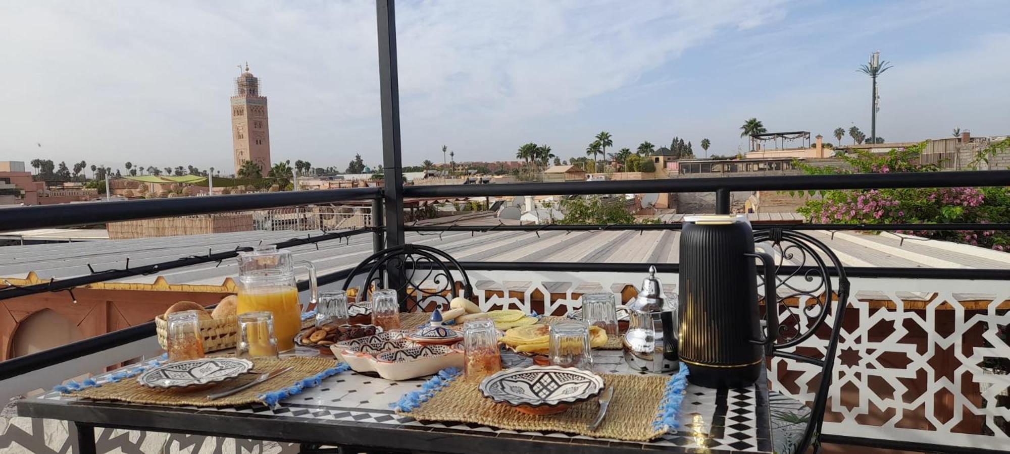 Riad & Spa Sous Le Soleil Chez Jerome Et Pamela Ch Zen Marrakesh Eksteriør bilde